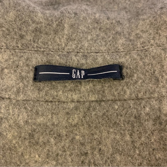 GAP Wool and Mohair Double Breasted Pea Coat Size Large - Picture 5 of 10